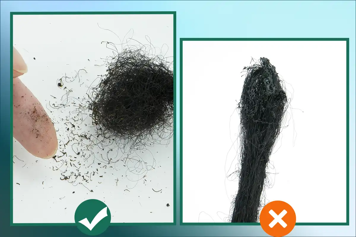 1，Hand-made: using real hair bundles, hand-made, natural and light.